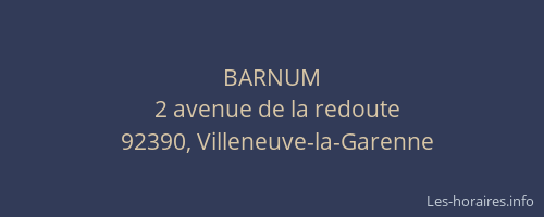 BARNUM