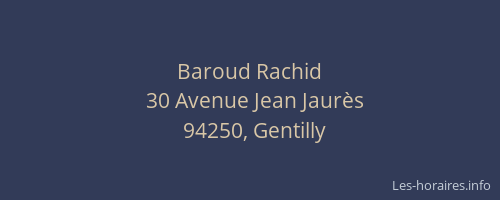 Baroud Rachid
