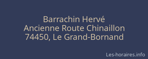 Barrachin Hervé
