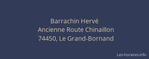 Barrachin Hervé