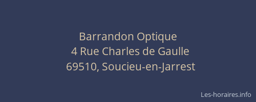 Barrandon Optique