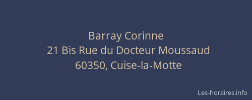 Barray Corinne