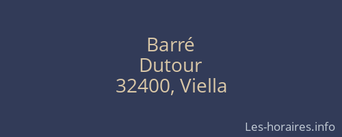 Barré