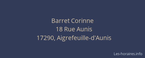 Barret Corinne