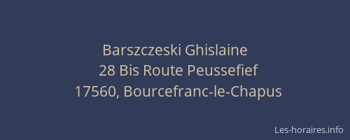 Barszczeski Ghislaine