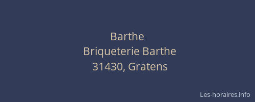 Barthe