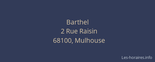 Barthel