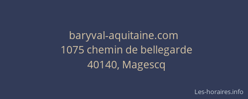 baryval-aquitaine.com