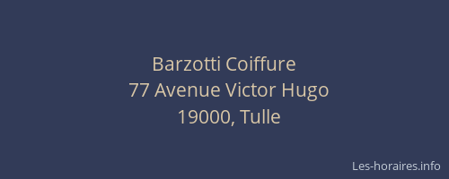 Barzotti Coiffure