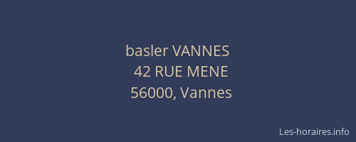 basler VANNES