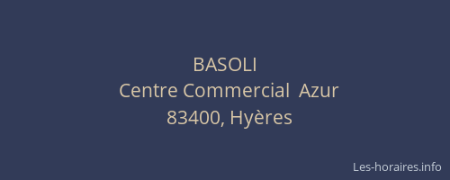 BASOLI