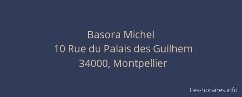 Basora Michel