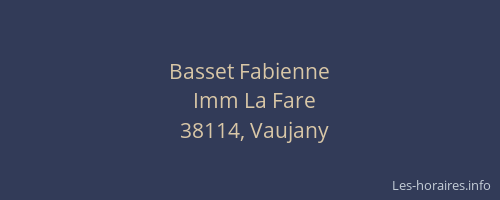 Basset Fabienne