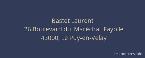 Bastet Laurent
