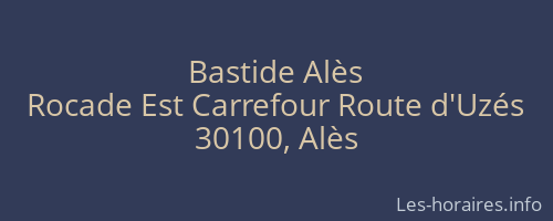 Bastide Alès