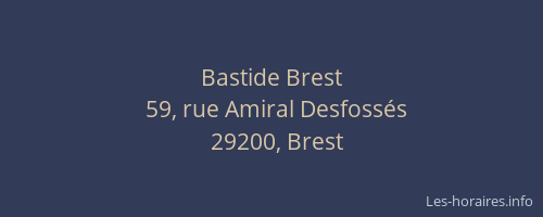 Bastide Brest