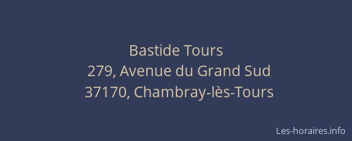 Bastide Tours