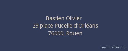 Bastien Olivier