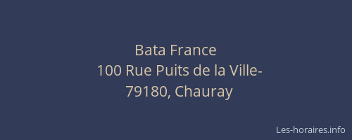 Bata France