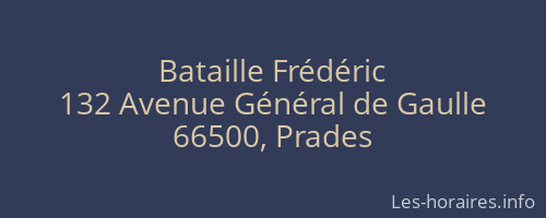 Bataille Frédéric