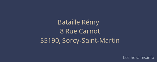 Bataille R&eacute;my