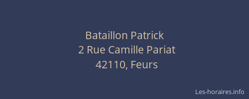 Bataillon Patrick