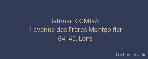 Batiman COMIPA