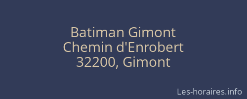 Batiman Gimont