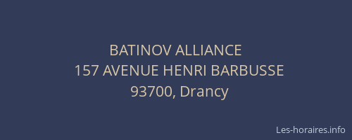 BATINOV ALLIANCE