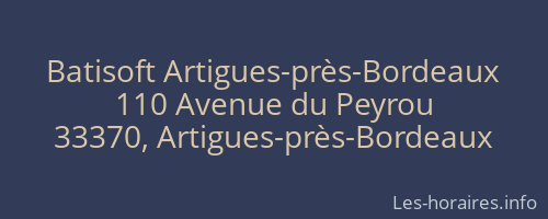 Batisoft Artigues-près-Bordeaux