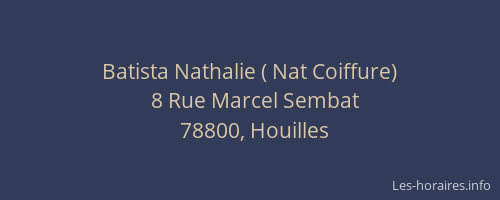 Batista Nathalie ( Nat Coiffure)