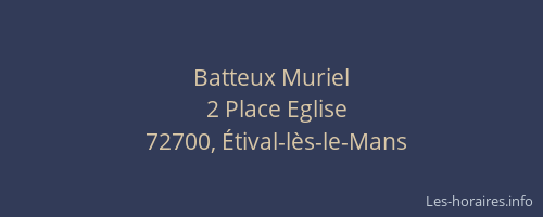 Batteux Muriel