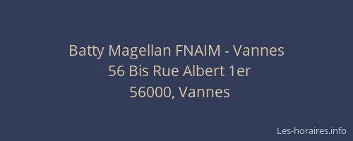 Batty Magellan FNAIM - Vannes