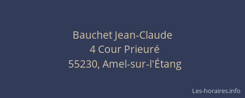 Bauchet Jean-Claude