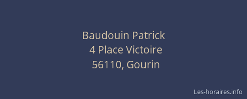 Baudouin Patrick