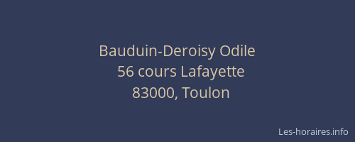 Bauduin-Deroisy Odile