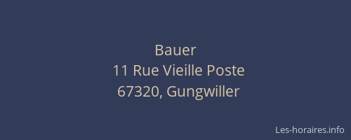 Bauer