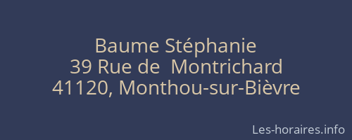 Baume Stéphanie