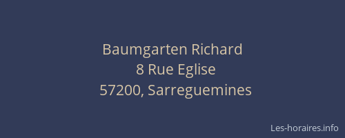 Baumgarten Richard