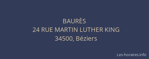 BAURÈS