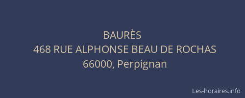 BAURÈS
