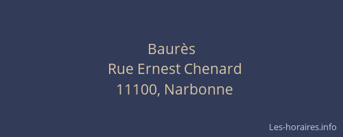 Baurès