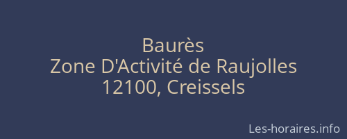 Baurès