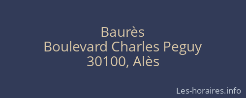 Baurès