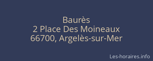 Baurès