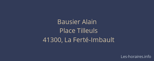 Bausier Alain