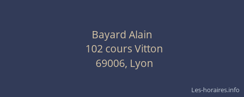 Bayard Alain