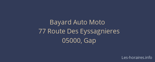 Bayard Auto Moto