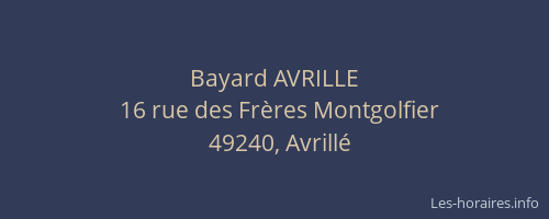 Bayard AVRILLE