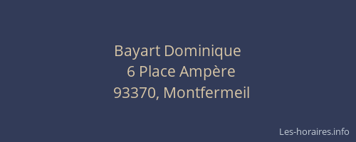 Bayart Dominique